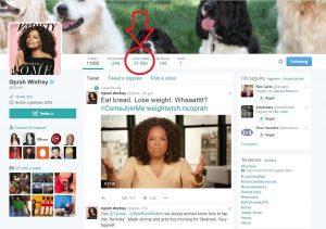 Oprah twitter overview